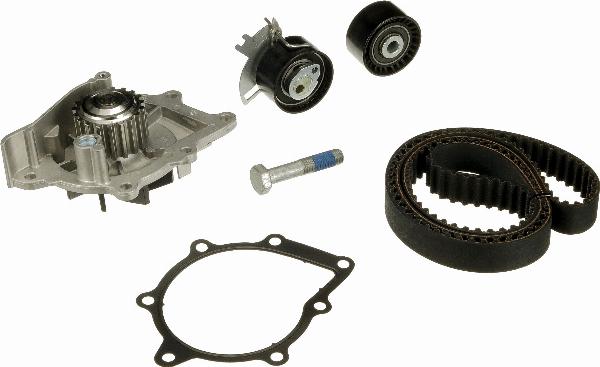 GATES KP25672XS - Водяний насос + комплект зубчатого ременя autocars.com.ua