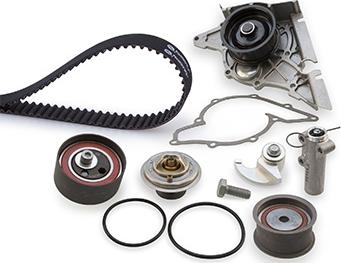 GATES KP2TH25493XS-1 - Водяний насос + комплект зубчатого ременя autocars.com.ua