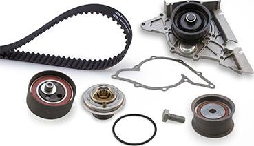 GATES KP3TH15493XS-1 - Водяний насос + комплект зубчатого ременя autocars.com.ua