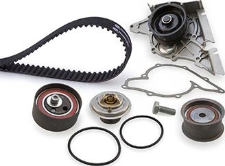 GATES KP3TH25493XS-1 - Водяний насос + комплект зубчатого ременя autocars.com.ua