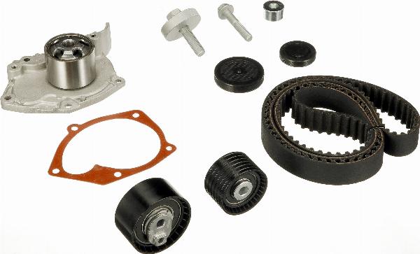 GATES KP45550XS - Водяний насос + комплект зубчатого ременя autocars.com.ua