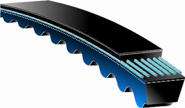 GATES SPA1357 - Клиновий ремінь autocars.com.ua