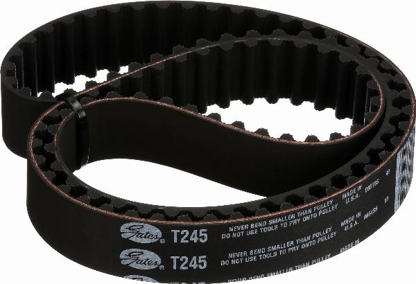 GATES T245 - Ремінь ГРМ autocars.com.ua