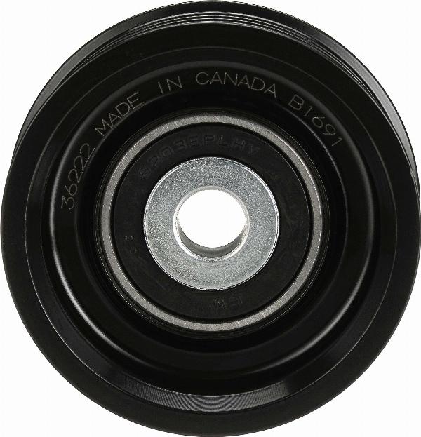 GATES T36222 - Паразитний / провідний ролик, поліклиновий ремінь autocars.com.ua