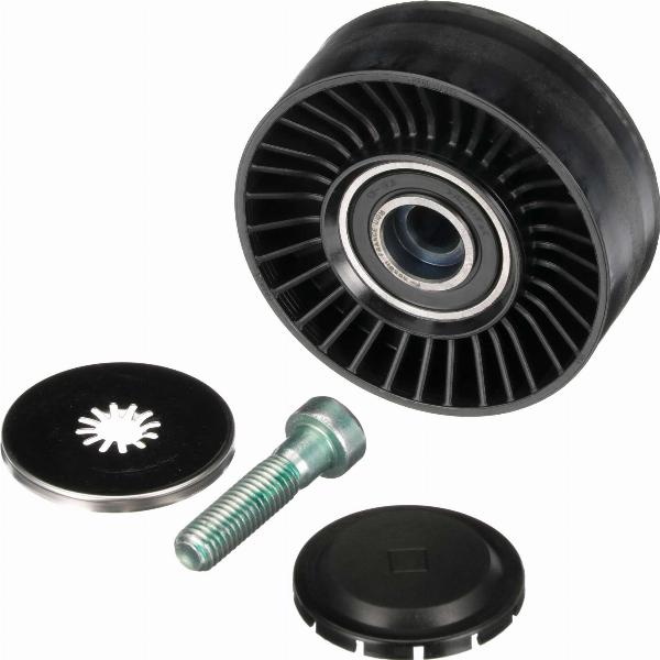 GATES T36364 - Паразитний / провідний ролик, поліклиновий ремінь autocars.com.ua