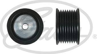 GATES T36370 - Паразитний / провідний ролик, поліклиновий ремінь autocars.com.ua