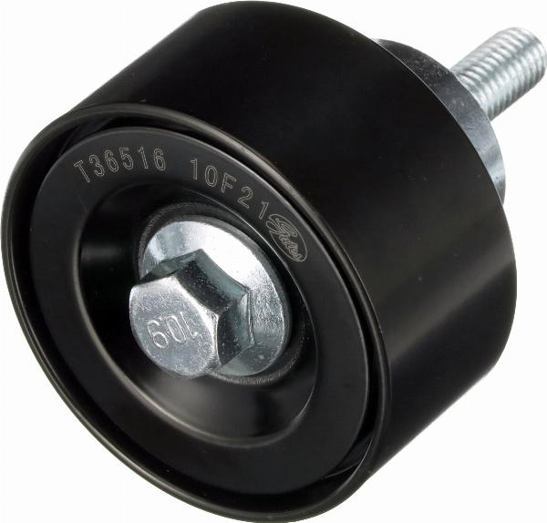 GATES T36516 - Паразитний / провідний ролик, поліклиновий ремінь autocars.com.ua