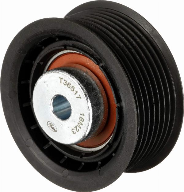 GATES T36517 - Паразитний / провідний ролик, поліклиновий ремінь autocars.com.ua