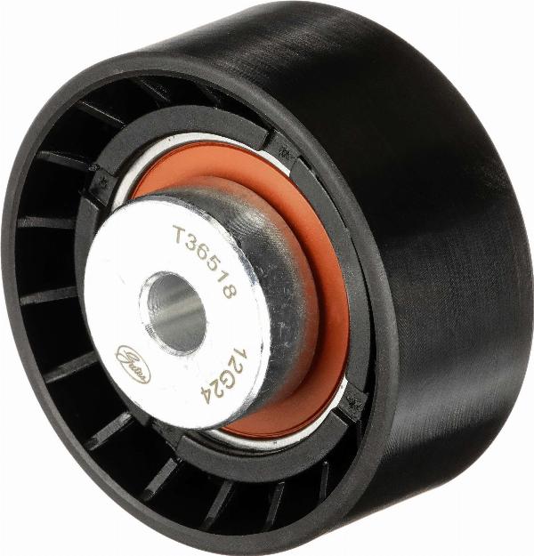 GATES T36518 - Паразитний / провідний ролик, поліклиновий ремінь autocars.com.ua
