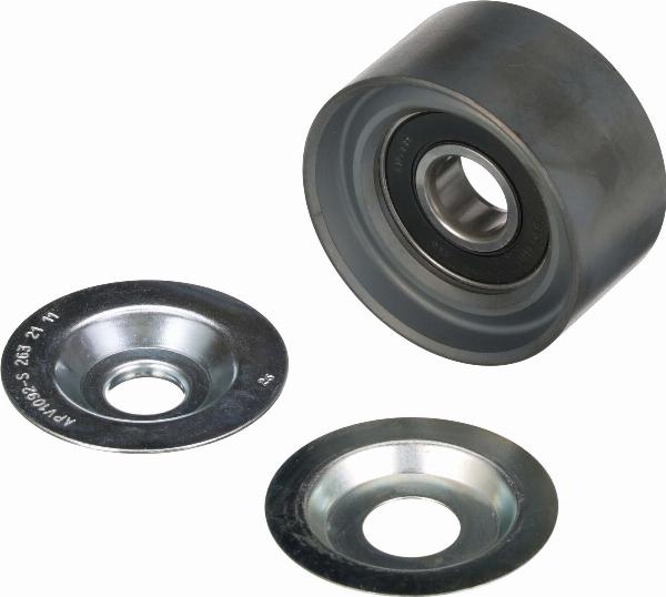 GATES T36535 - Паразитний / провідний ролик, поліклиновий ремінь autocars.com.ua