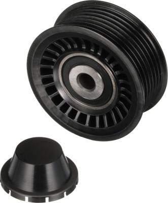 GATES T36763 - Паразитний / провідний ролик, поліклиновий ремінь autocars.com.ua