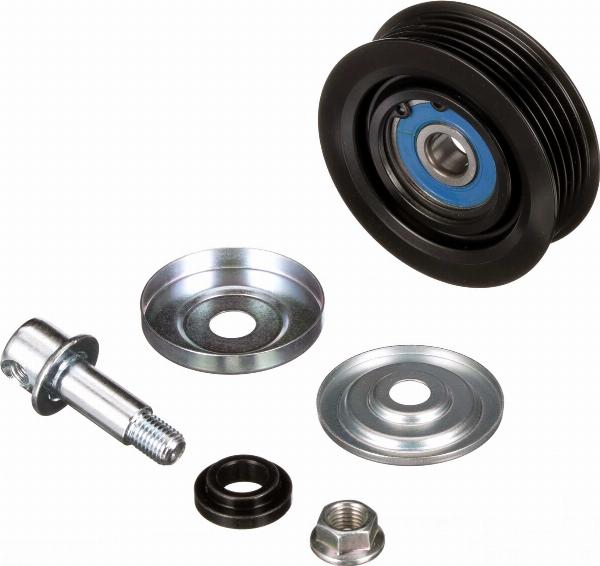 GATES T36847 - Паразитний / провідний ролик, поліклиновий ремінь autocars.com.ua