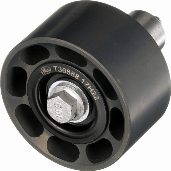GATES T36888 - Паразитний / провідний ролик, поліклиновий ремінь autocars.com.ua