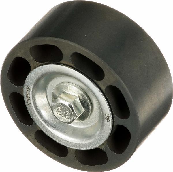 GATES T36919 - Паразитний / провідний ролик, поліклиновий ремінь autocars.com.ua