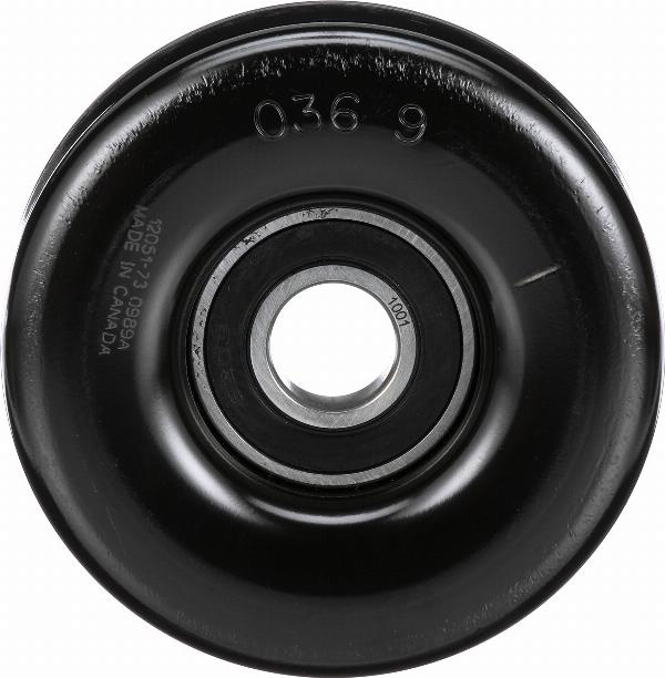 GATES T38001 - Паразитний / провідний ролик, поліклиновий ремінь autocars.com.ua