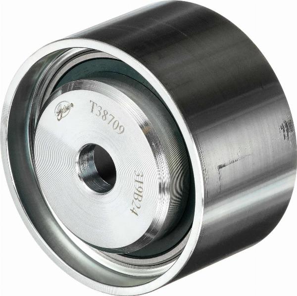 GATES T38709 - Паразитний / провідний ролик, поліклиновий ремінь autocars.com.ua