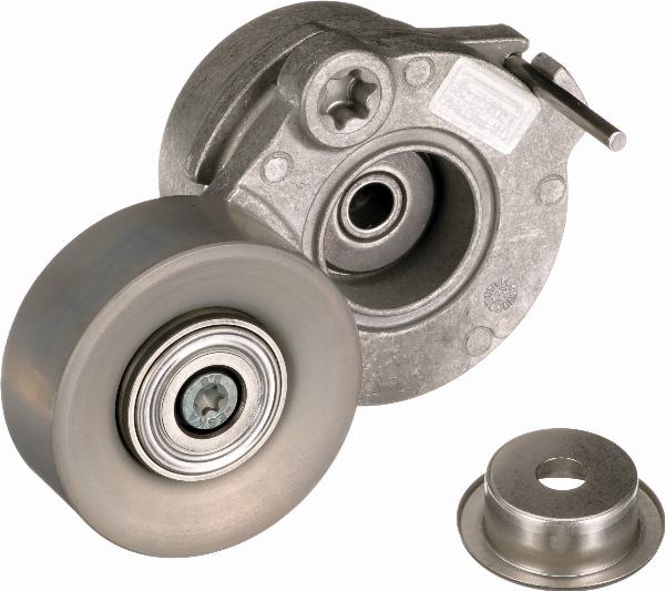 GATES T39498 - Натягувач ременя, клинові зуб. autocars.com.ua