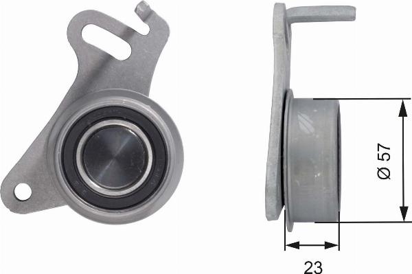 GATES T42130 - Натяжна ролик, ремінь ГРМ autocars.com.ua