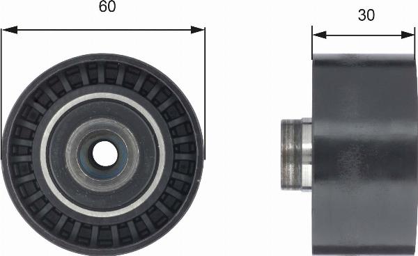 GATES T42191 - Паразитний / Провідний ролик, зубчастий ремінь autocars.com.ua