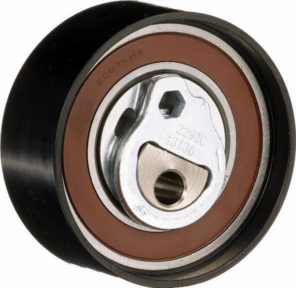 GATES T43136 - Натягувач, зубчастий ремінь autocars.com.ua