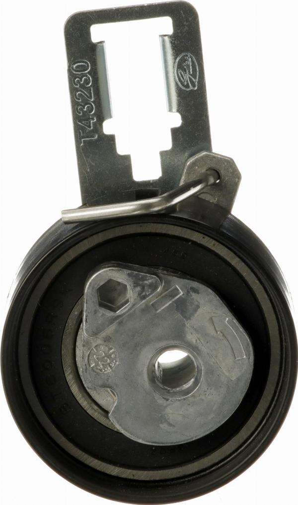 GATES T43230 - Натягувач, зубчастий ремінь autocars.com.ua