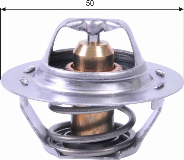 GATES TH23389G1 - Термостат, охолоджуюча рідина autocars.com.ua