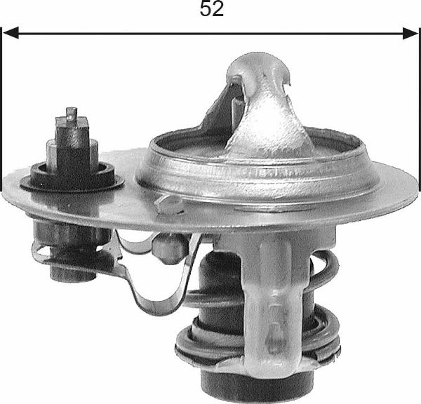 GATES TH30688G1 - Термостат, охолоджуюча рідина autocars.com.ua