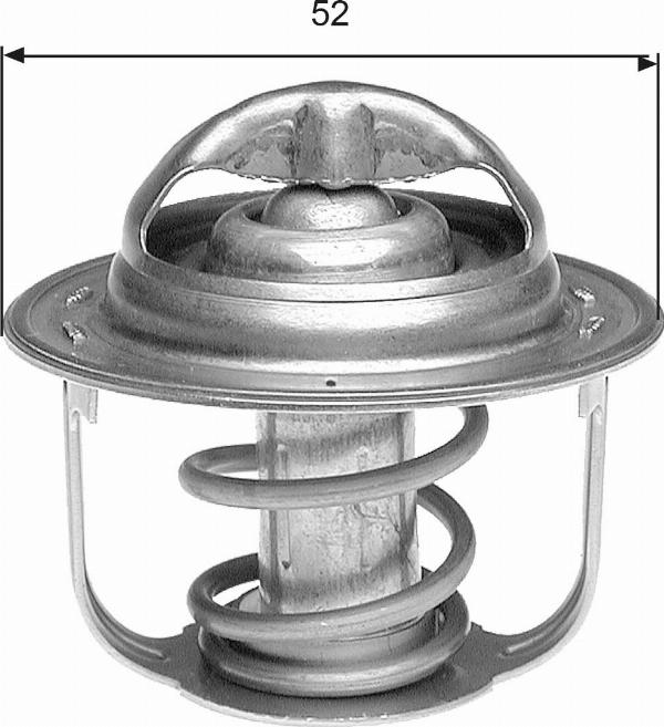 GATES TH39995G1 - Термостат, охолоджуюча рідина autocars.com.ua