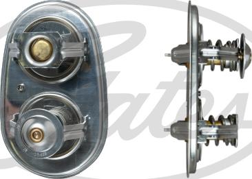 GATES TH6198087 - Термостат, охолоджуюча рідина autocars.com.ua