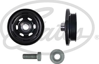 GATES TVD1089A - Ремінний шків, колінчастий вал autocars.com.ua