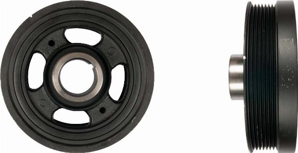 GATES TVD1091 - Ремінний шків, колінчастий вал autocars.com.ua