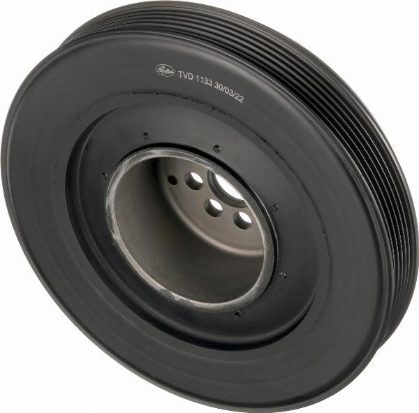 GATES TVD1133 - Ремінний шків, колінчастий вал autocars.com.ua