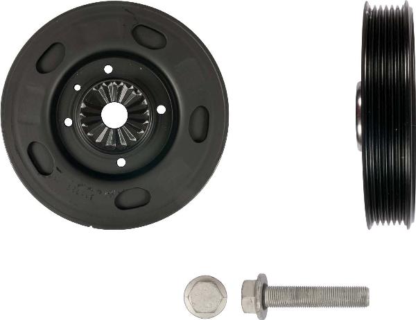 GATES TVD1147A - Ремінний шків, колінчастий вал autocars.com.ua