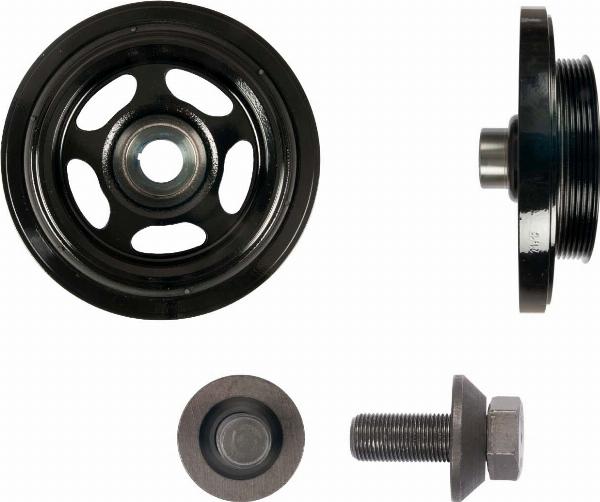 GATES TVD1151A - Ремінний шків, колінчастий вал autocars.com.ua