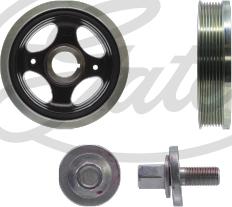 GATES TVD1158A - Ремінний шків, колінчастий вал autocars.com.ua