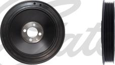 GATES TVD1163 - Ремінний шків, колінчастий вал autocars.com.ua