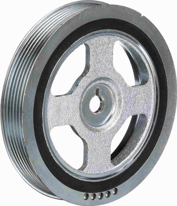 GATES TVD1202 - Ремінний шків, колінчастий вал autocars.com.ua