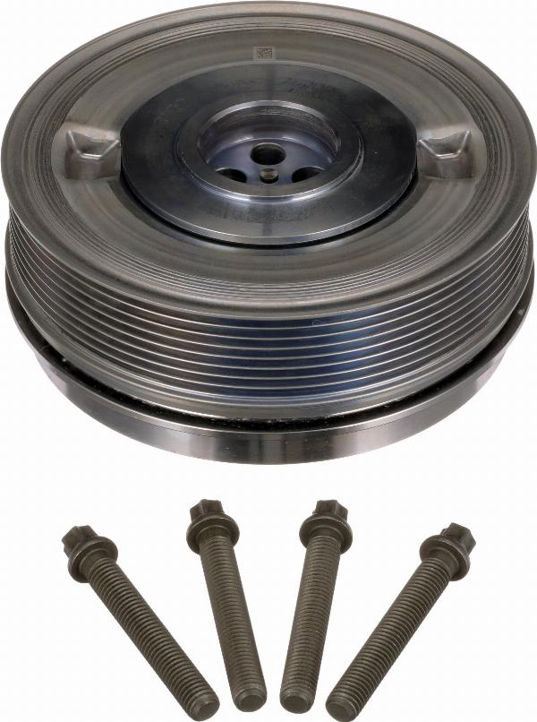 GATES TVD1221A - Ремінний шків, колінчастий вал autocars.com.ua