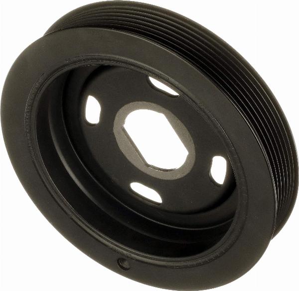 GATES TVD1244 - Ремінний шків, колінчастий вал autocars.com.ua