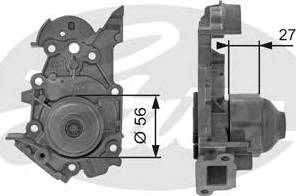 Gates Z80502 - Водяний насос autocars.com.ua