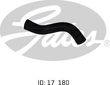 GATES 02-0226 - Шланг радіатора autocars.com.ua