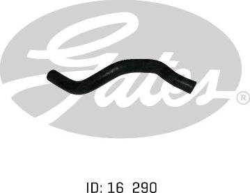 GATES 02-0561 - Шланг радіатора autocars.com.ua