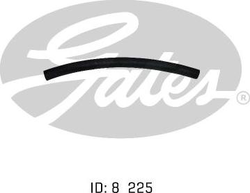 GATES 02-0565 - Шланг радіатора autocars.com.ua
