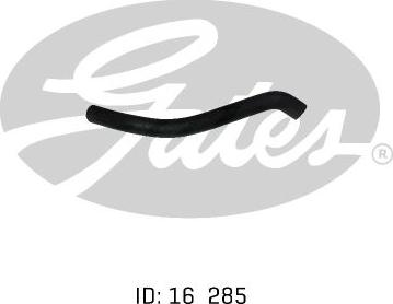 GATES 02-0566 - Шланг радіатора autocars.com.ua