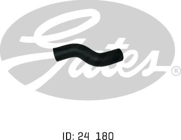 GATES 02-0990 - Шланг радіатора autocars.com.ua