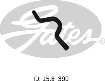 GATES 02-1147 - Шланг радіатора autocars.com.ua