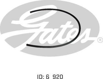 GATES-AU 02-1214 - Шланг радіатора autocars.com.ua