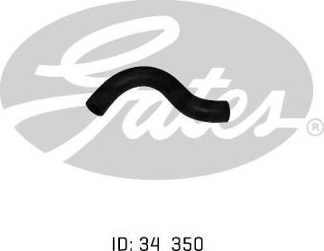 GATES 05-0305 - Шланг радіатора autocars.com.ua