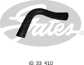 GATES 05-0390 - Шланг радіатора autocars.com.ua