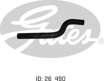 GATES 05-0394 - Шланг радіатора autocars.com.ua